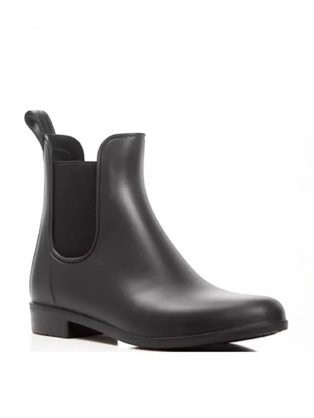Sam Edelman Tinsley Chelsea Matte Black Women's Rain Booties Boots New Size 6